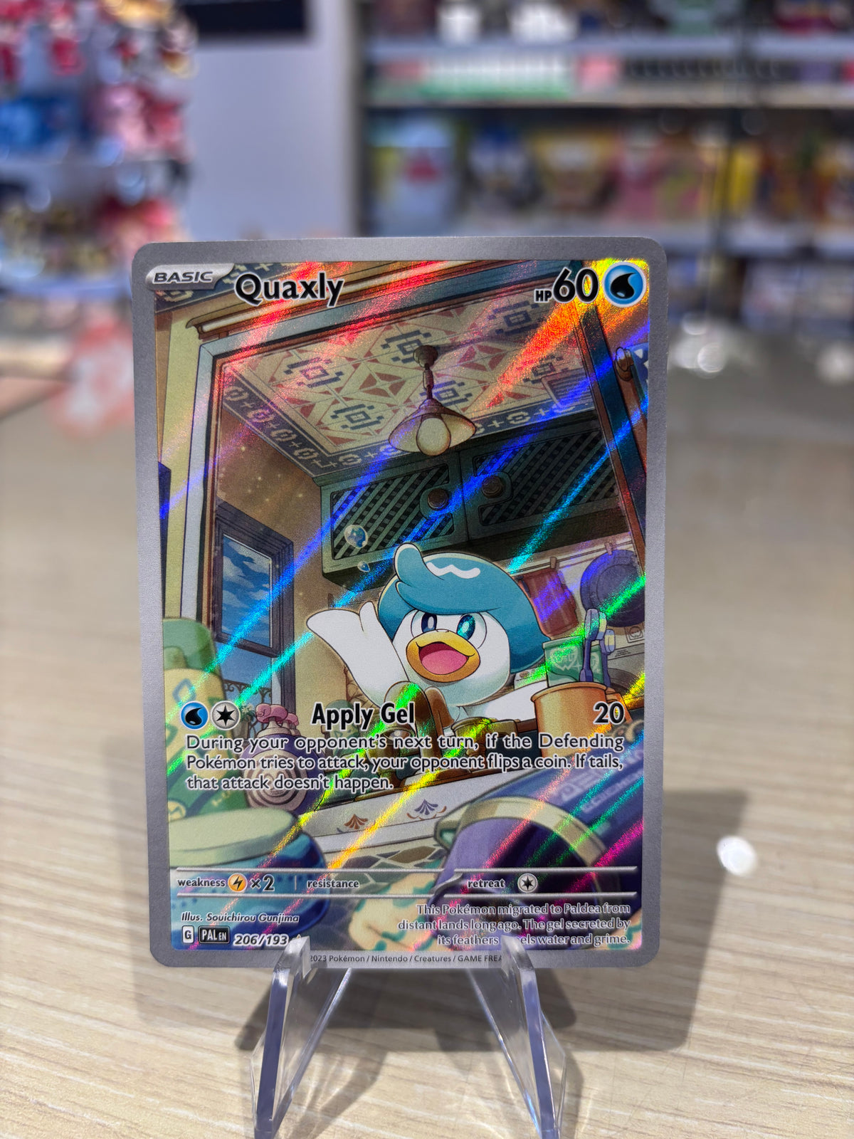 Quaxly - 206/193 - Paldea Evolved