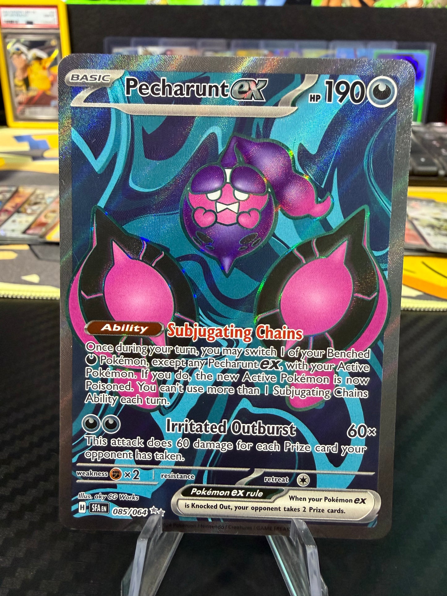 Pecharunt Ex - 085/064 - Full Art - Shrouded Fable
