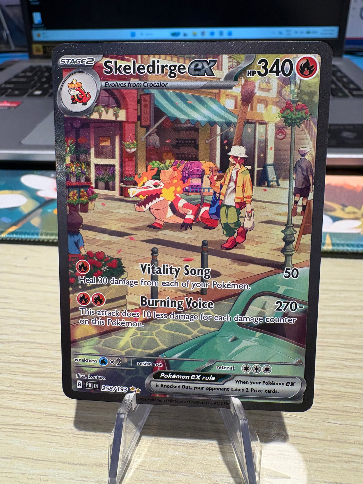 Skeledirge Ex - 258/193 - Paldea Evolved