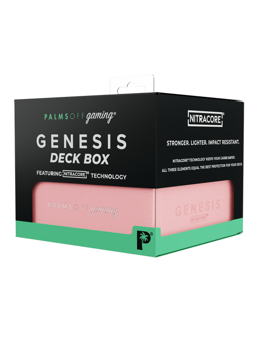 Palms Off Gaming - Genesis Deck Box - (100-120 Cards) - PINK