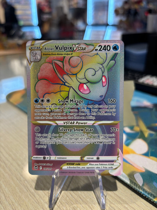 Alolan Vulpix VSTAR - 197/195 - Silver Tempest
