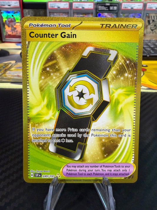Counter Gain - 249/191 - Hyper Rare - Surging Sparks - NM