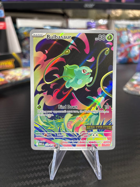 Bulbasaur #133 Mega Evolution Stamp (Not Sealed)