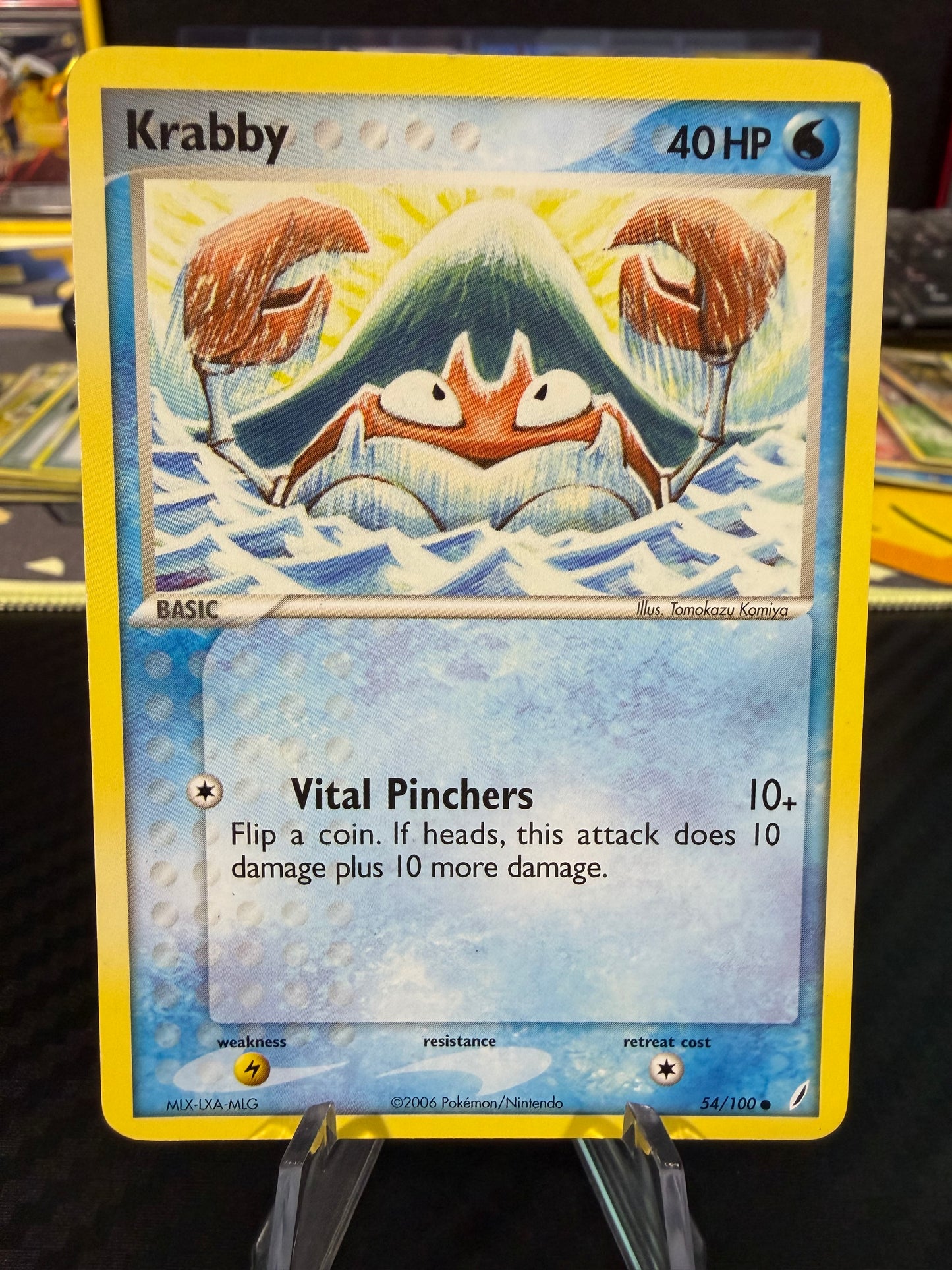Krabby - 54/100 - Ex Crystal Guardians - MP