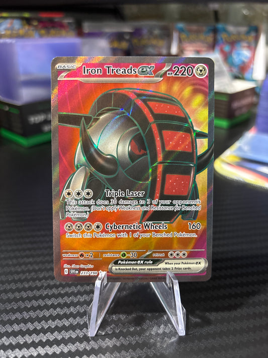 Iron Treads Ex - 233/198 - Full Art - Scarlet & Violet - NM