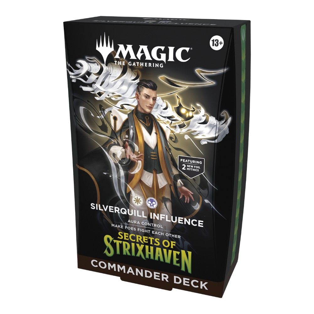 Magic The Gathering - Secrets of Strixhaven - Silverquill Influence - Commander Deck