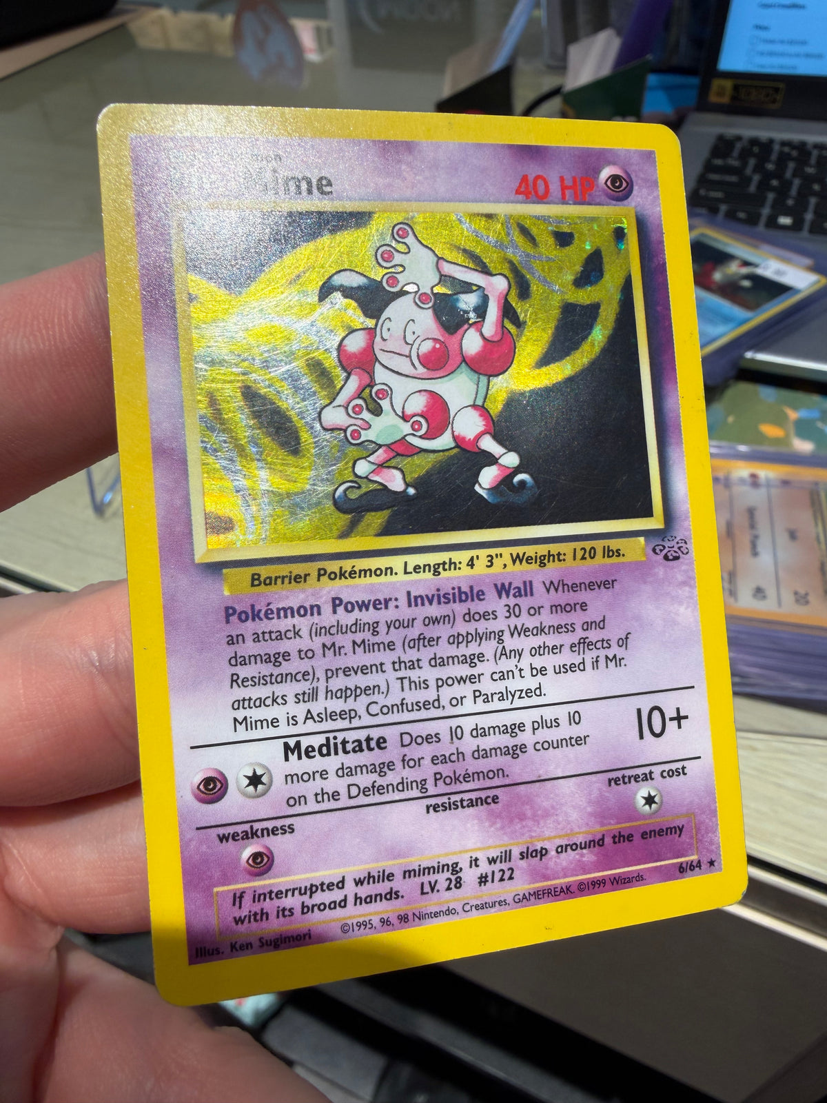 Mr. Mime Holo - 6/64 - Jungle