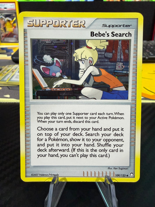 Bebe’s Search - Holo - 109/123 - Mysterious Treasures - MP