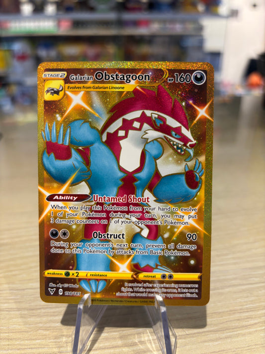 Galarian Obstagoon 198/185 - Vivid Voltage