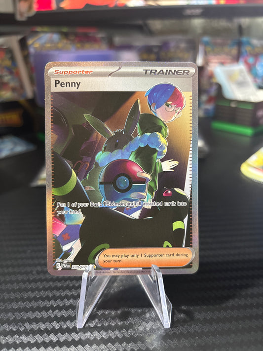 Penny - 35 - Special Illustration Rare - Paldean Fates - NM