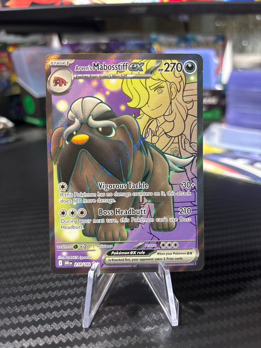 Arven’s Mabosstiff EX #218 - Destined Rivals