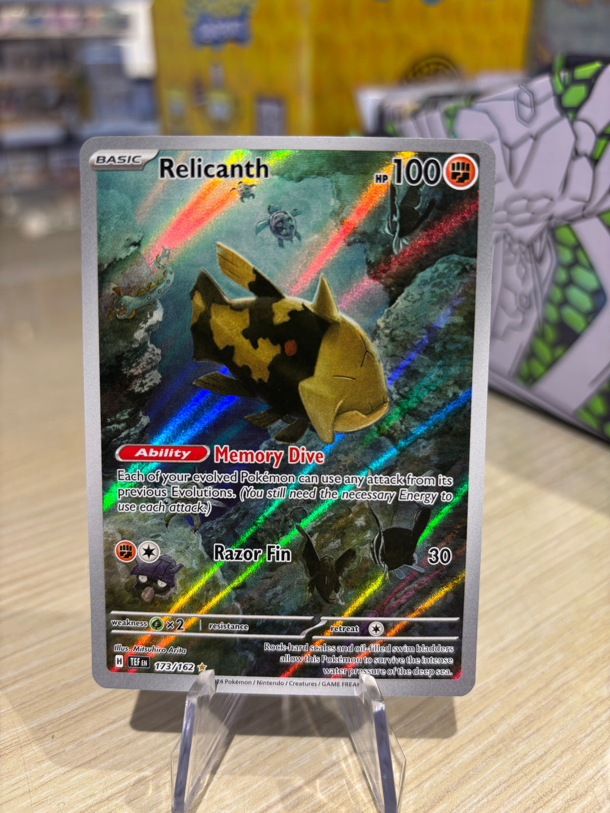 Relicanth - 173/162 - Temporal Forces