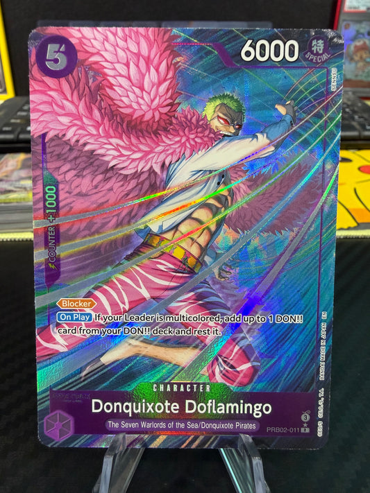 Donquixote Doflamingo - Alt Art - PRB02-011 - Premium Booster Vol 2