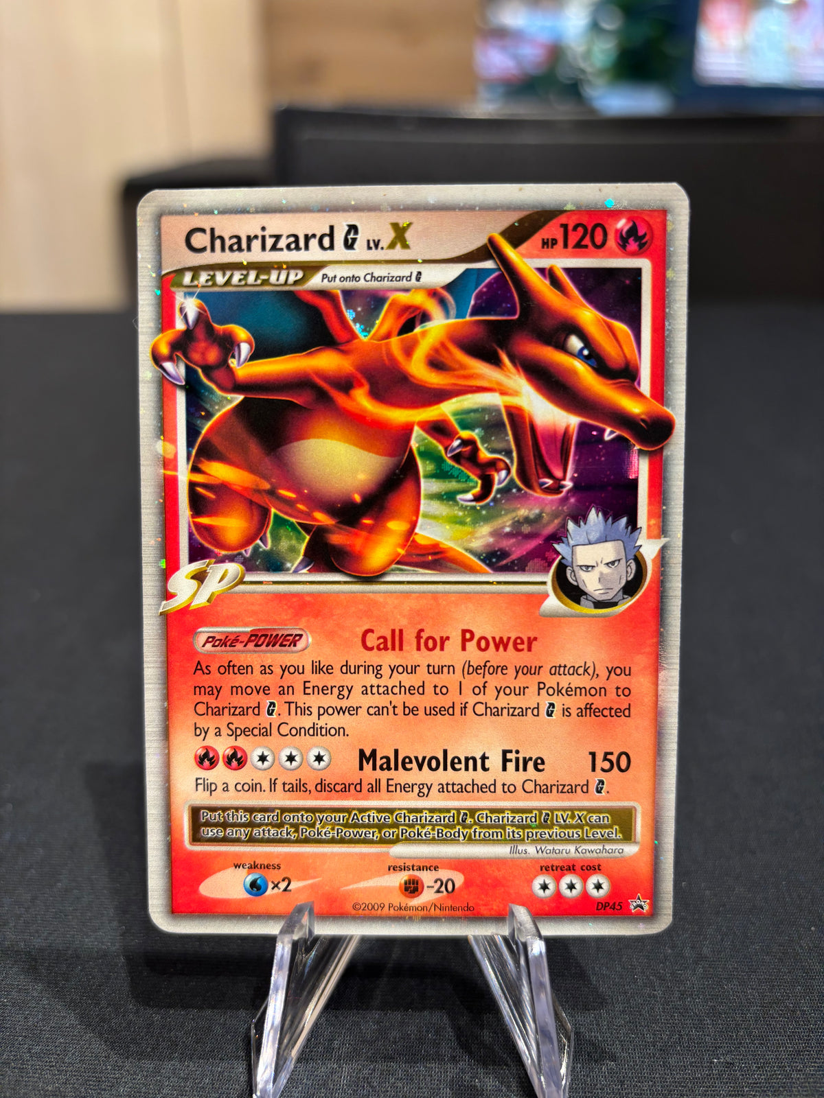 Charizard G LV.X - DP45 - Diamond & Pearl Black Star Promo