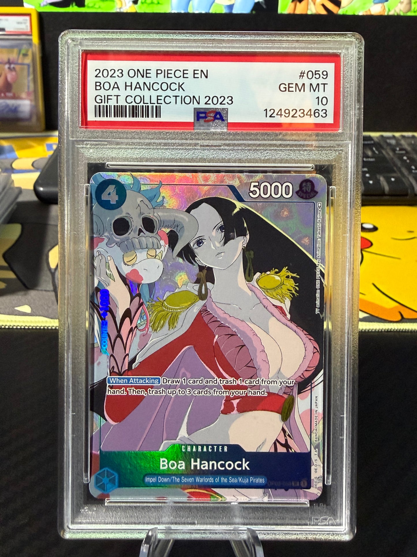 PSA 10 - Boa Hancock - OP02-059 - 2023 Gift Collection
