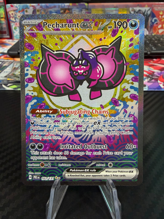 Pecharunt Ex - 163/131 - Special Illustration Rare - Prismatic Evolutions - NM