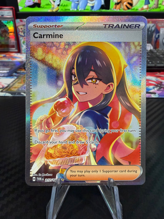 Carmine - 217/167 - Special Illustration Rare - Twilight Masquerade - NM
