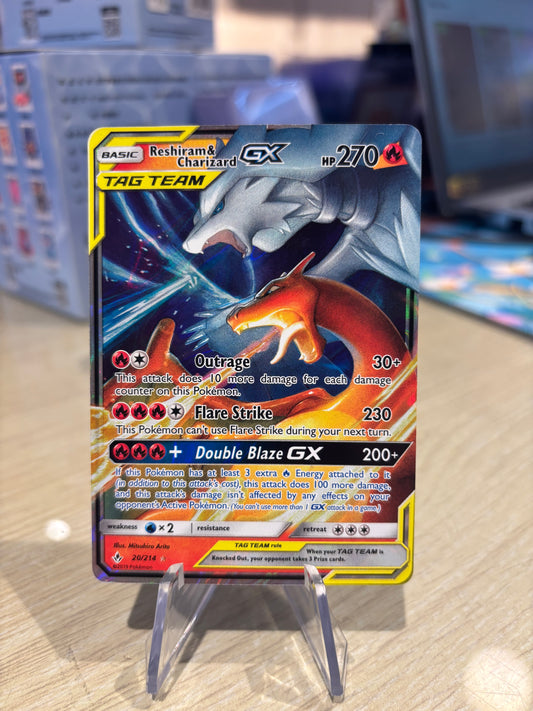 Reshiram & Charizard Gx - 20/214 - Unbroken Bonds