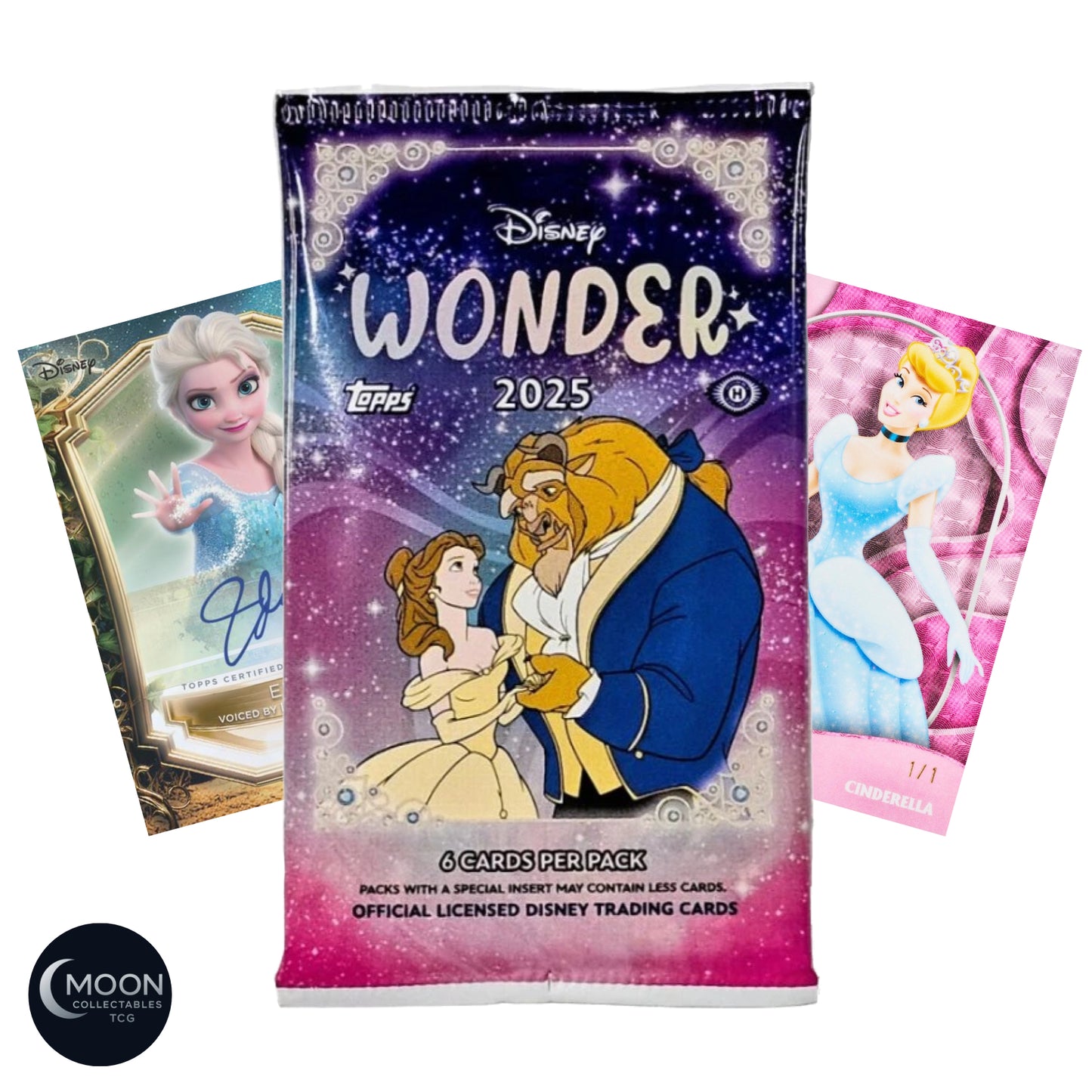 Disney Topps Wonder 2025 Booster Pack (Autos & Numbered Chases)