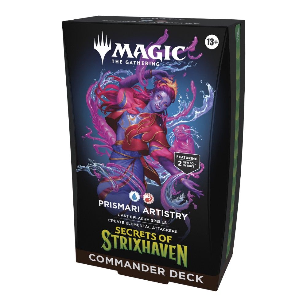 Magic The Gathering - Secrets of Strixhaven - Prismari Artistry - Commander Deck
