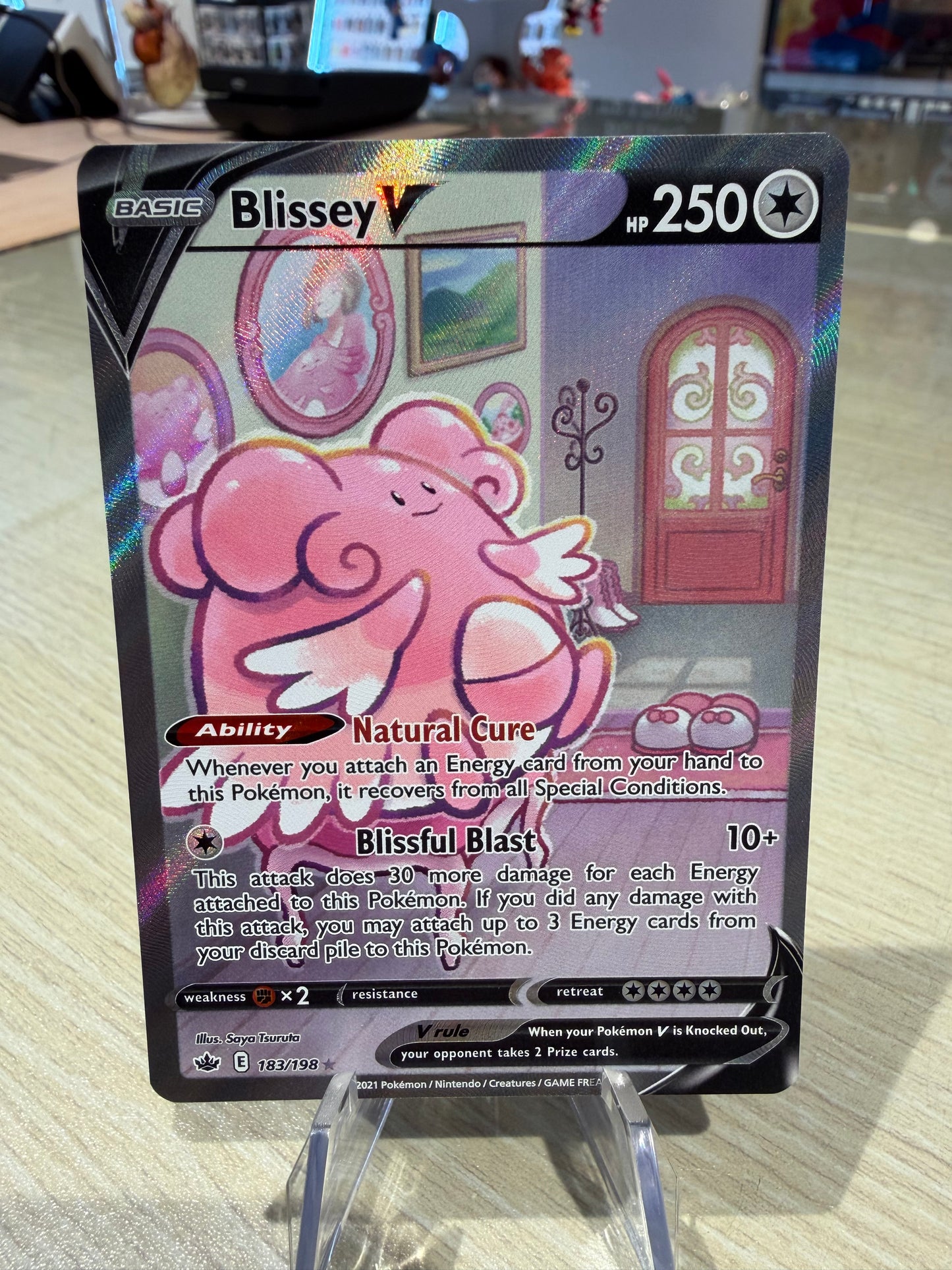 Blissey V - 183/198 - Chilling Reign