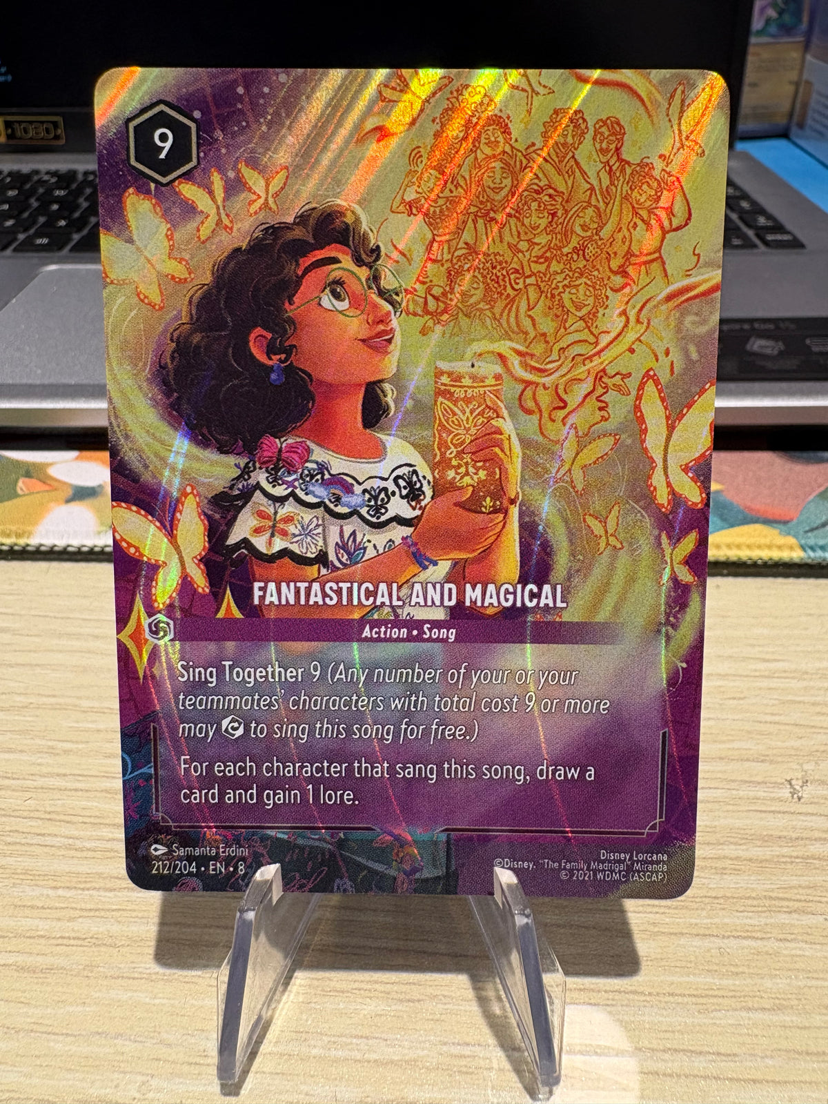 Fantastical And Magical - 212/204 Enchanted Foil - Lorcana Reign of Jafar