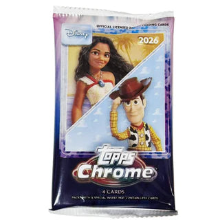 2026 Topps Chrome Disney Blaster Box Booster Pack