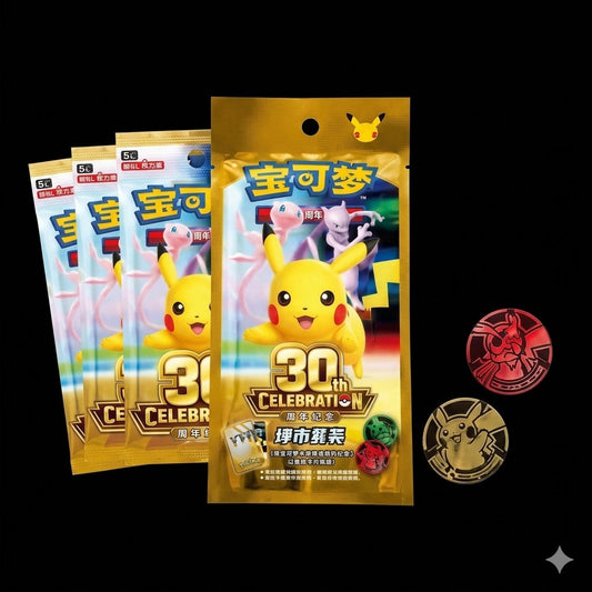 Chinese 30th Anniversary Coin Bag