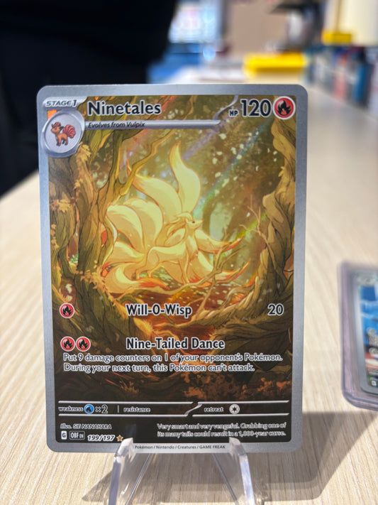Ninetales - 199/197 - Obsidian Flames