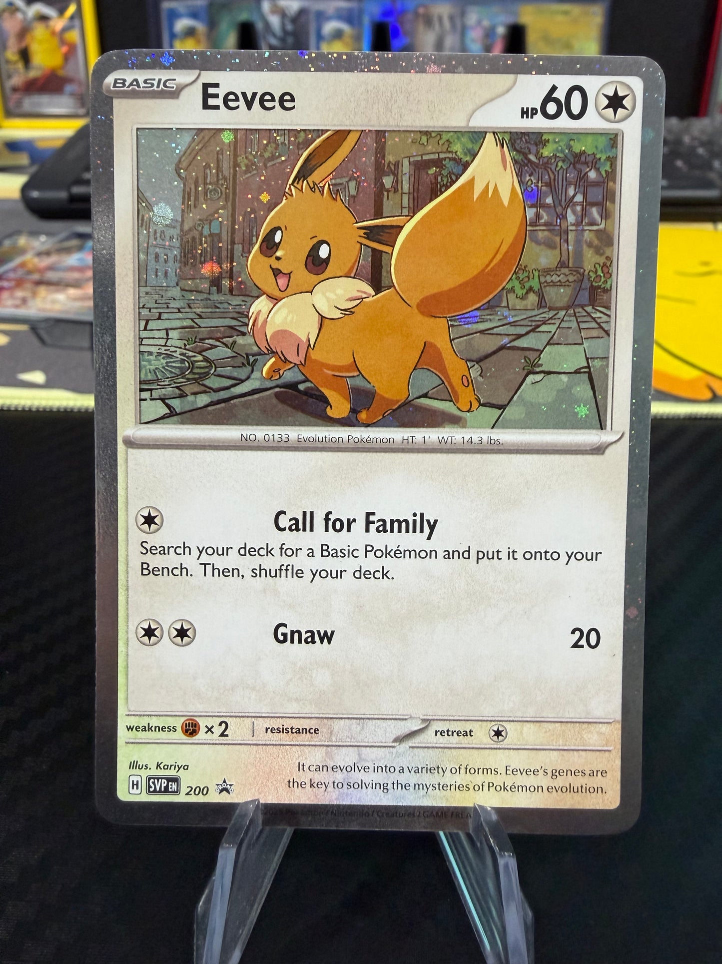Eevee - Black Star Promo - 200 - Scarlet & Violet
