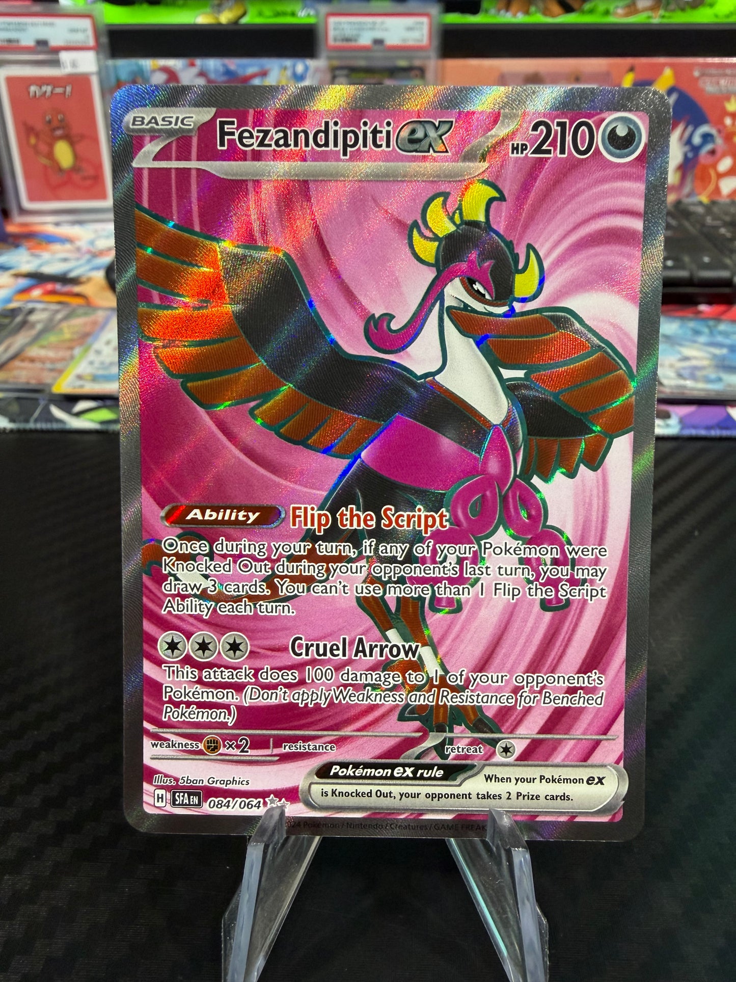 Fezandipiti Ex - 084/064 - Full Art - Shrouded Fable - NM