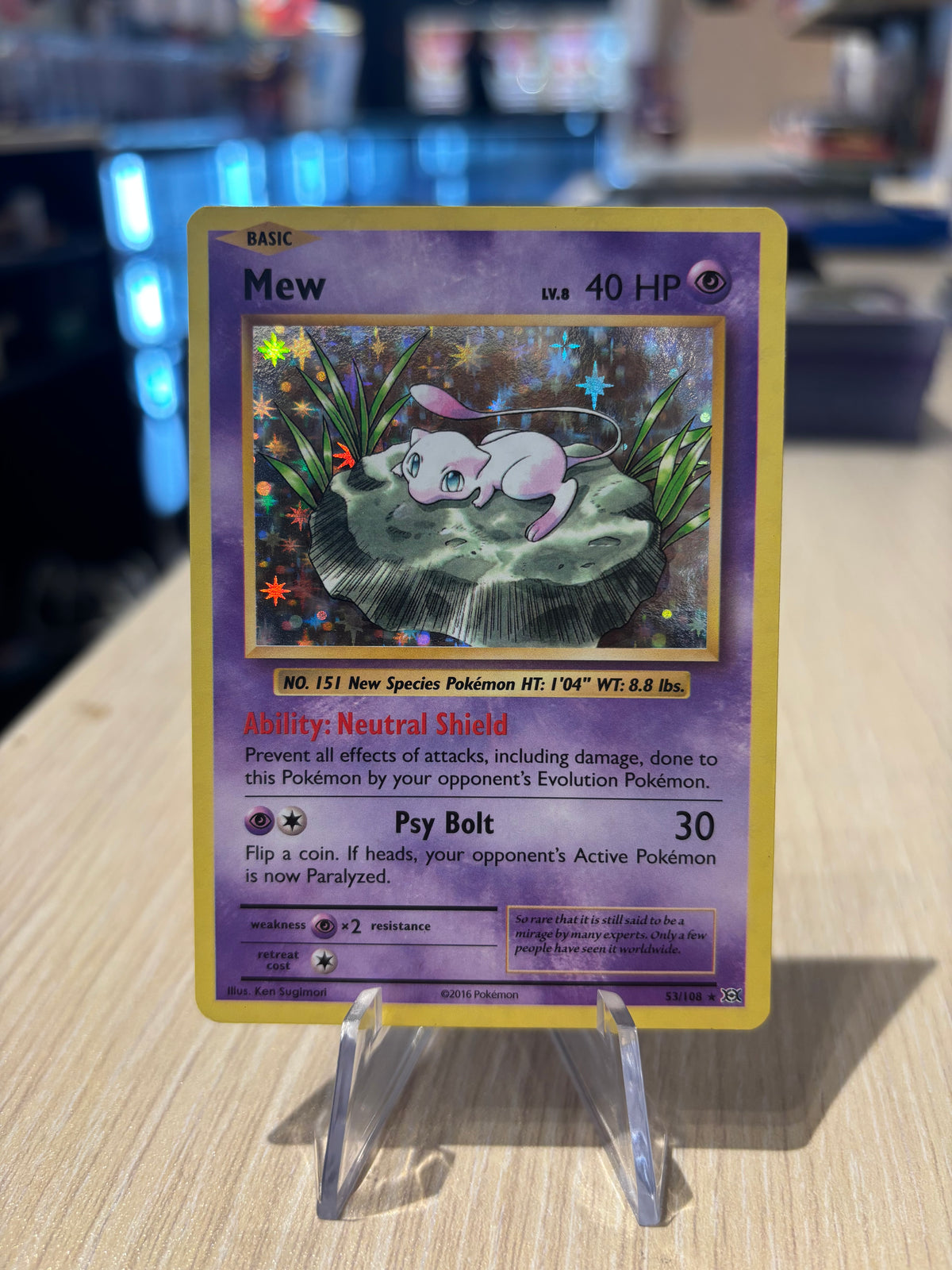 Mew - 53/108 - XY Evolutions