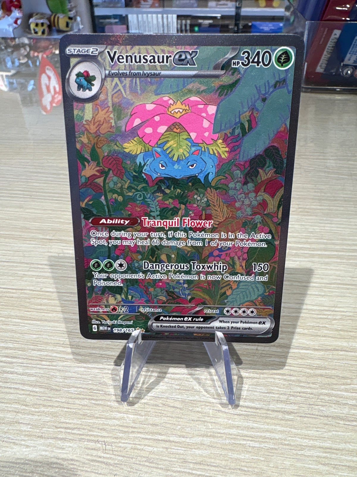 Venasaur Ex - 198/165 - 151 English