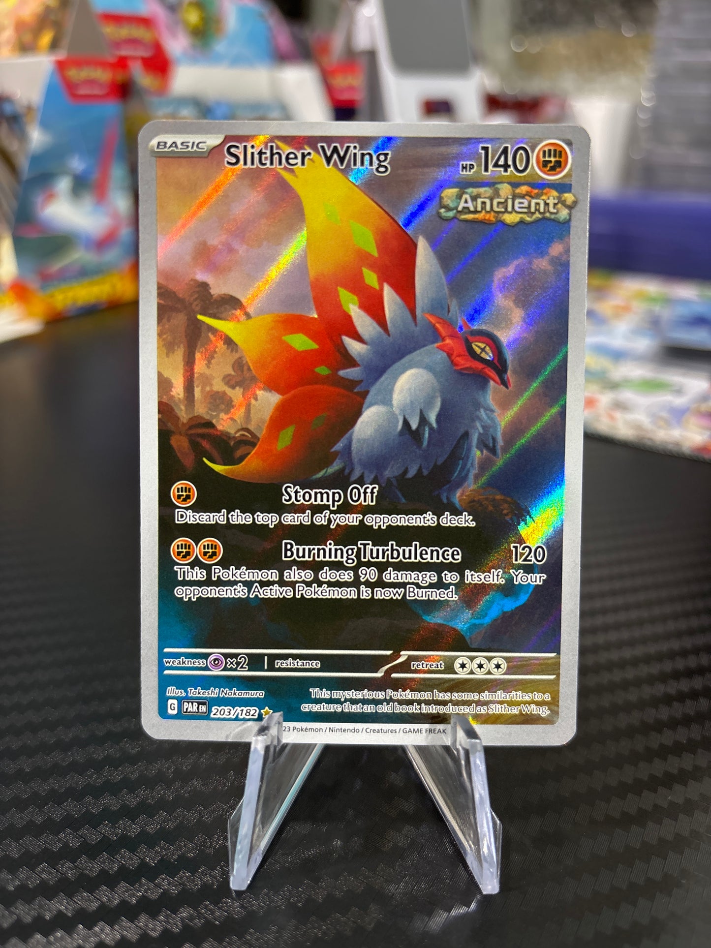 Slither wing - 203/182 - Illustration Rare - Paradox Rift - NM