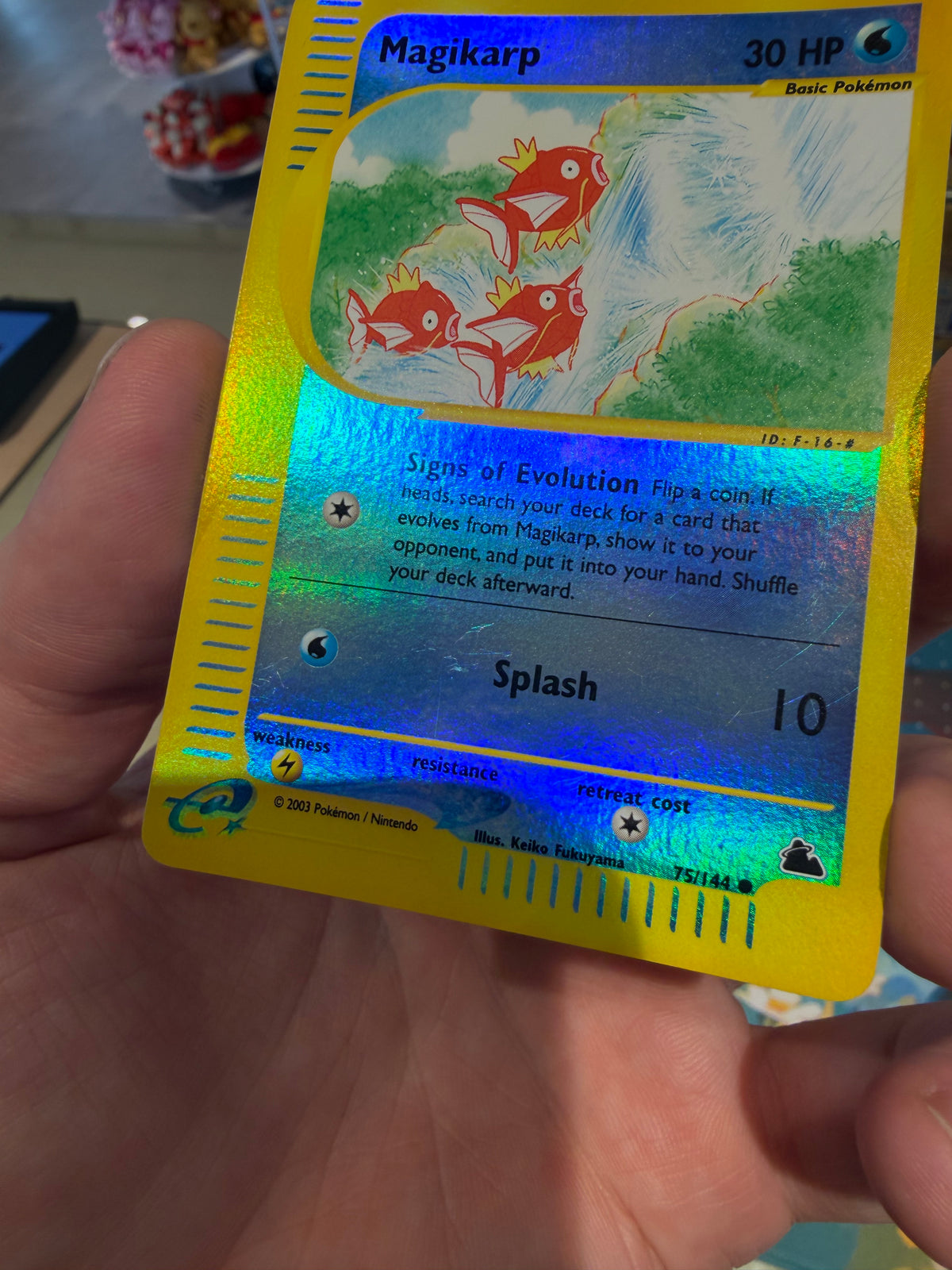 Magikarp Reverse Holo - 75/144 - Skyridge
