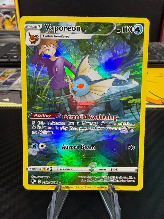 Vaporeon - TG02/TG30 - Trainer Gallery - Brilliant Stars - NM