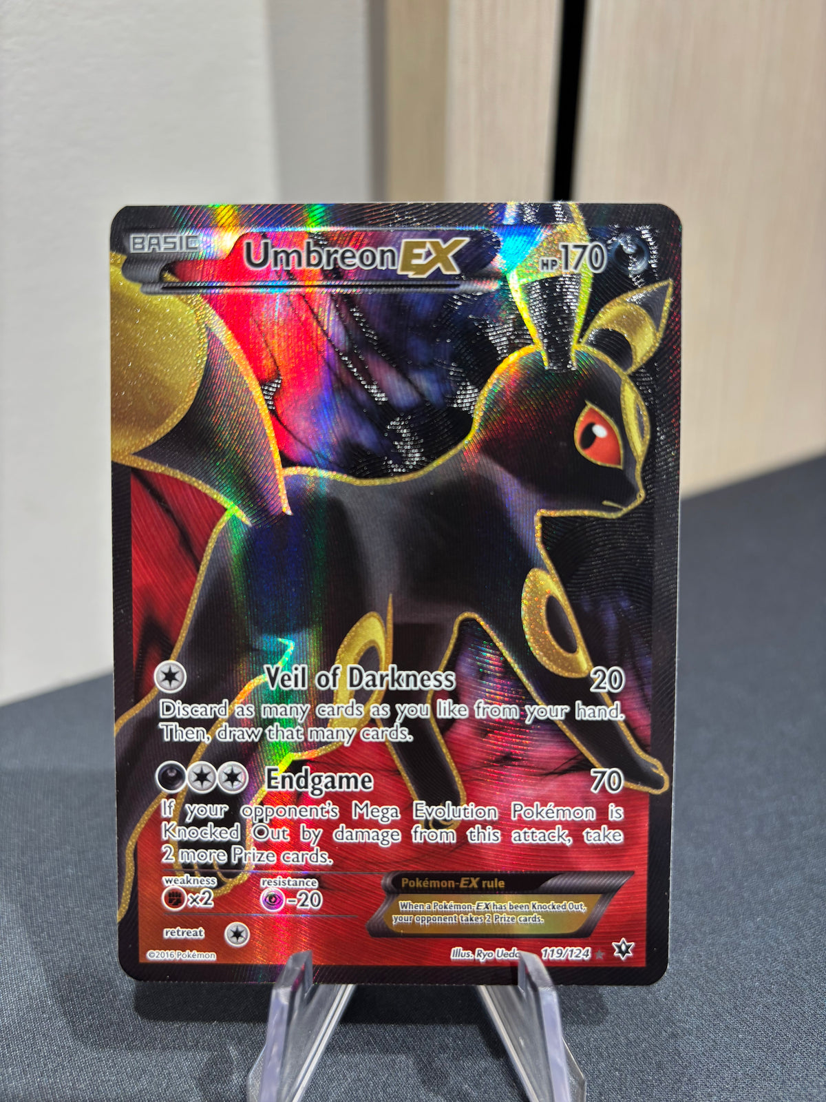 Umbreon EX - 119/124 - XY Fates Collide