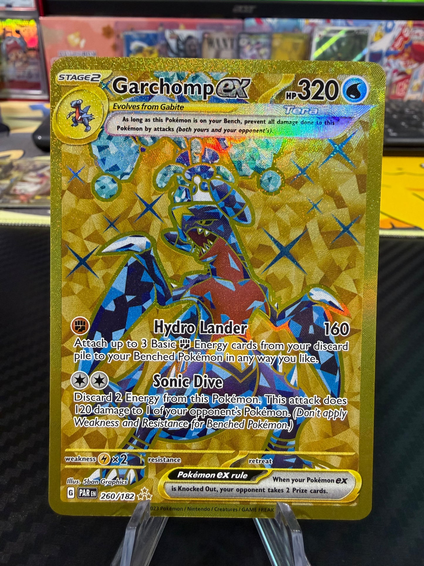 Gapchomp Ex - 260/182 - Hyper Rare - Paradox Rift - NM