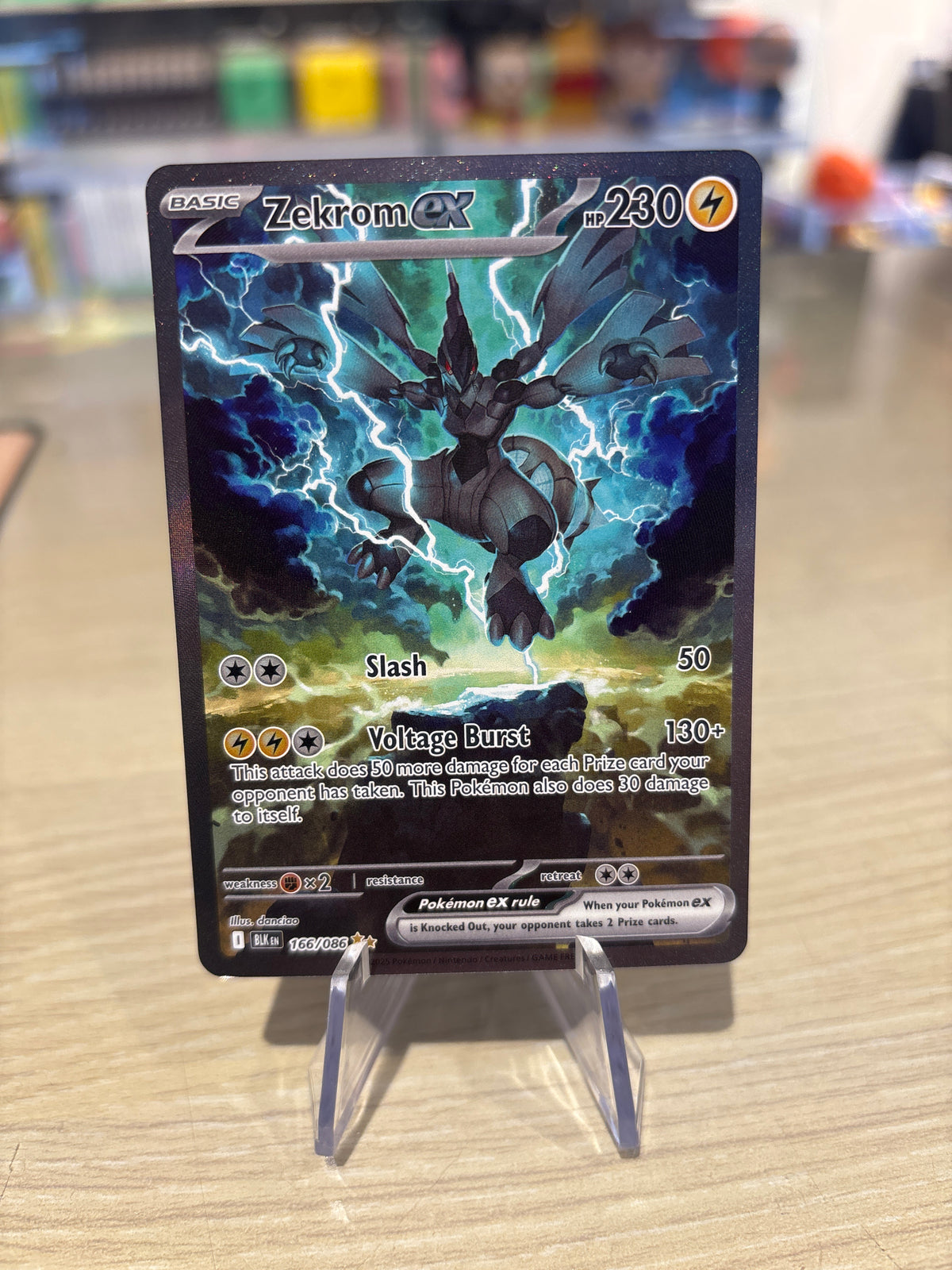 Zekrom ex 166/086 Black Bolt
