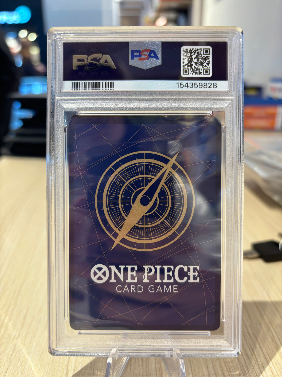 PSA 10 - Monkey D. Luffy - OP13-118 - Japanese Carrying On His Will