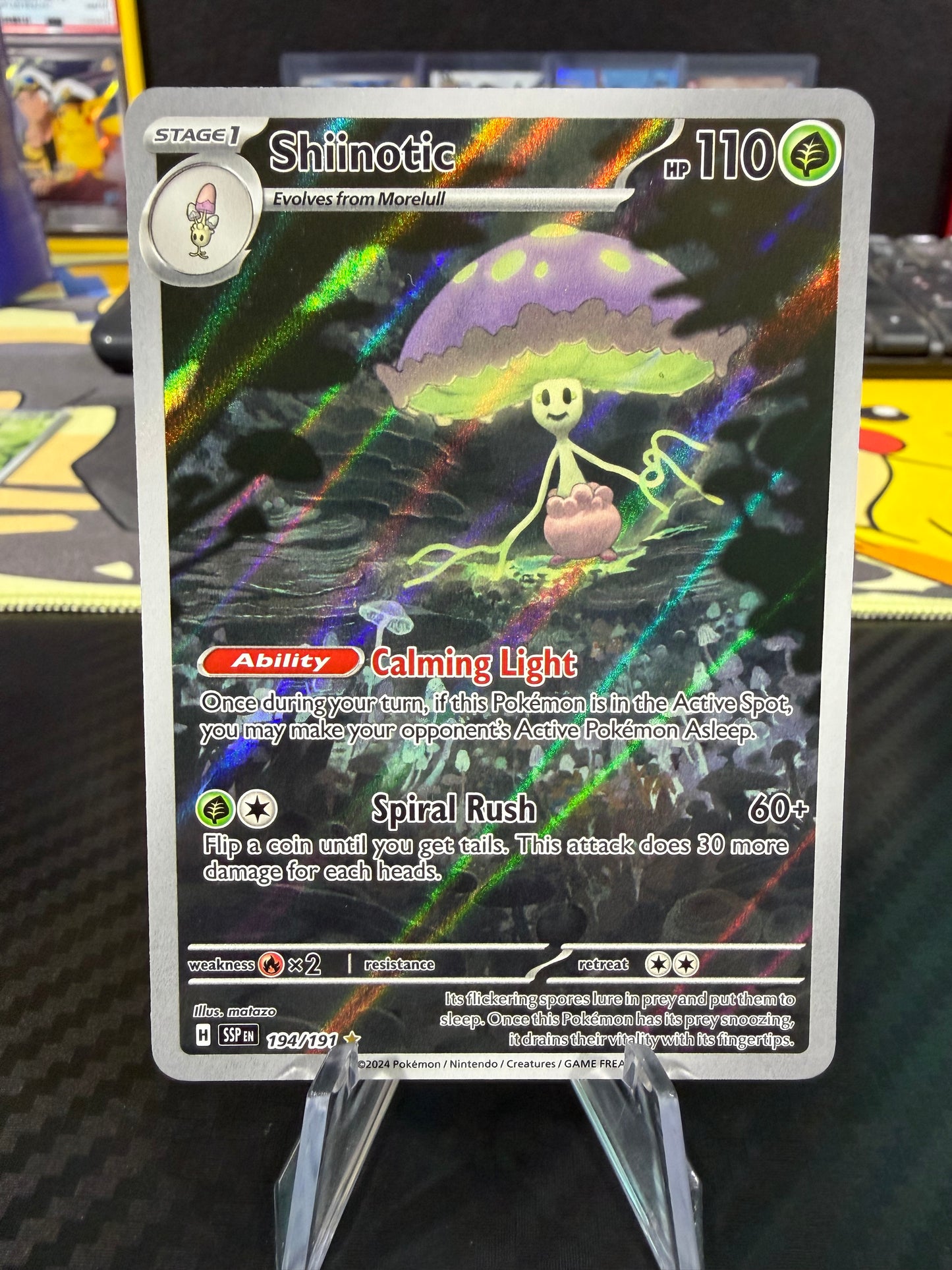Shiinotic - 194/191 - Illustration Rare - Surging Sparks