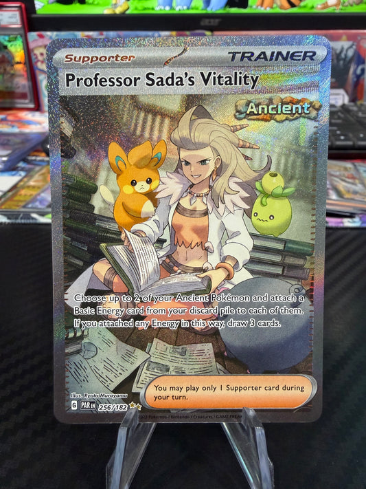 Professor Sada’s Vitality - 256/182 - Special Illustration Rare - Paradox Rift - NM