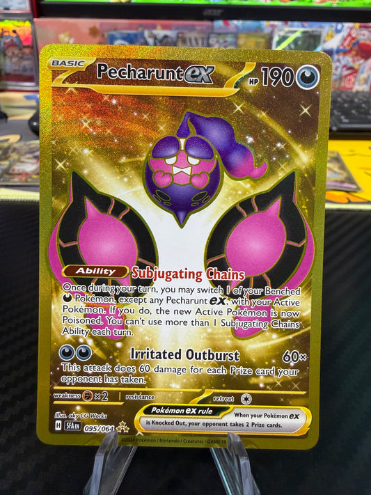 Pecharunt Ex - 095/064 - Hyper Rare - Shrouded Fable - NM