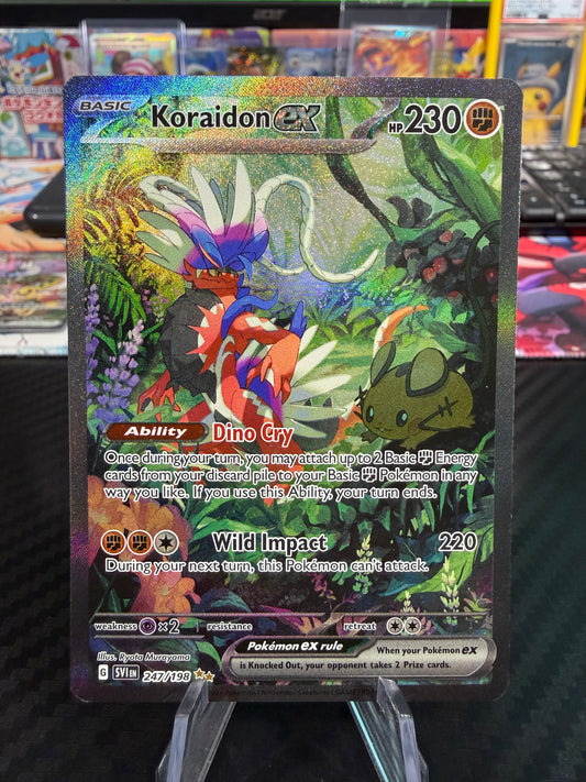 Koraidon Ex - 247/198 - Special Illustration Rare - Scarlet & Violet - NM