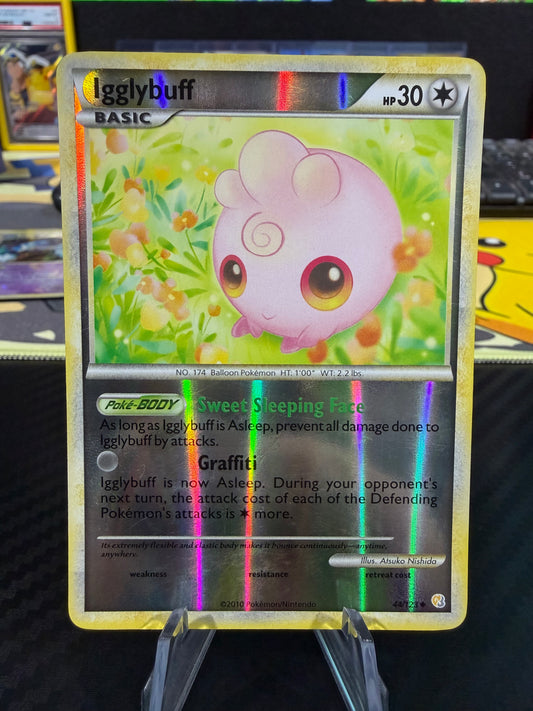 Igglybuff - 44/123 - Reverse Holo - Heartgold & Soulsilver - MP