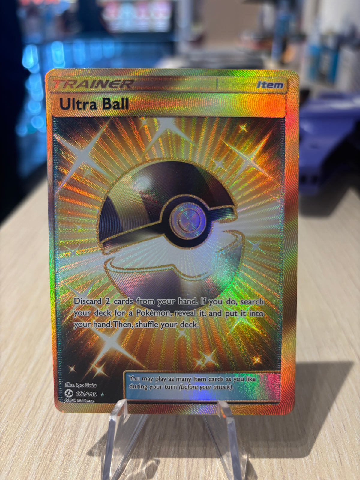 Ultra Ball - 161/149 - Sun & Moon Base Set