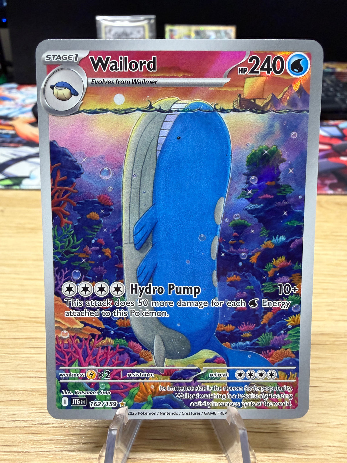 Wailord - 162/159 - Journey Together