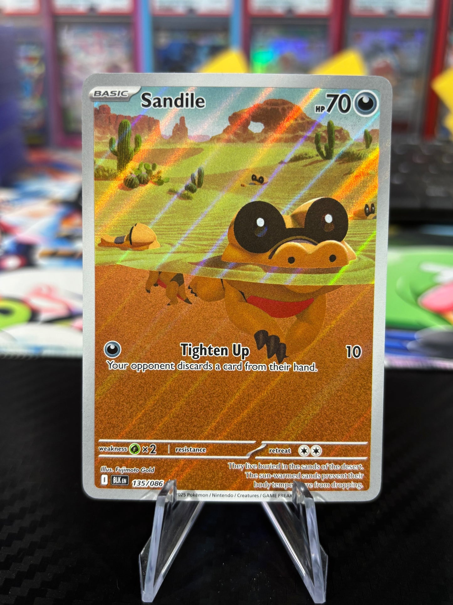Sandile - 135/086 - Illustration Rare - Black Bolt - NM