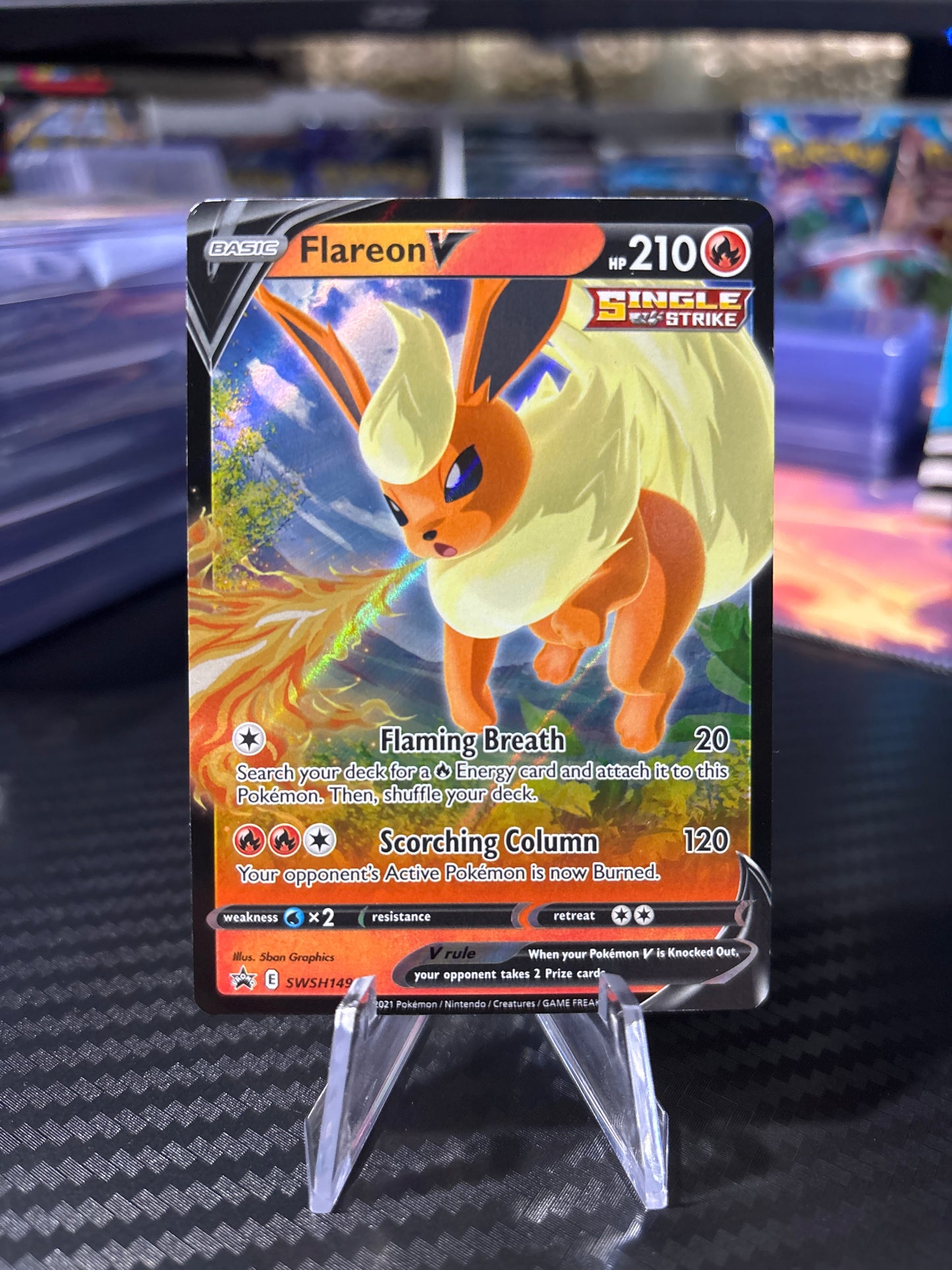 Flareon V Promo #SWSH149