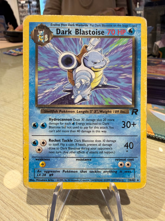 Dark Blastoise - 20/82 - Rocket - HP